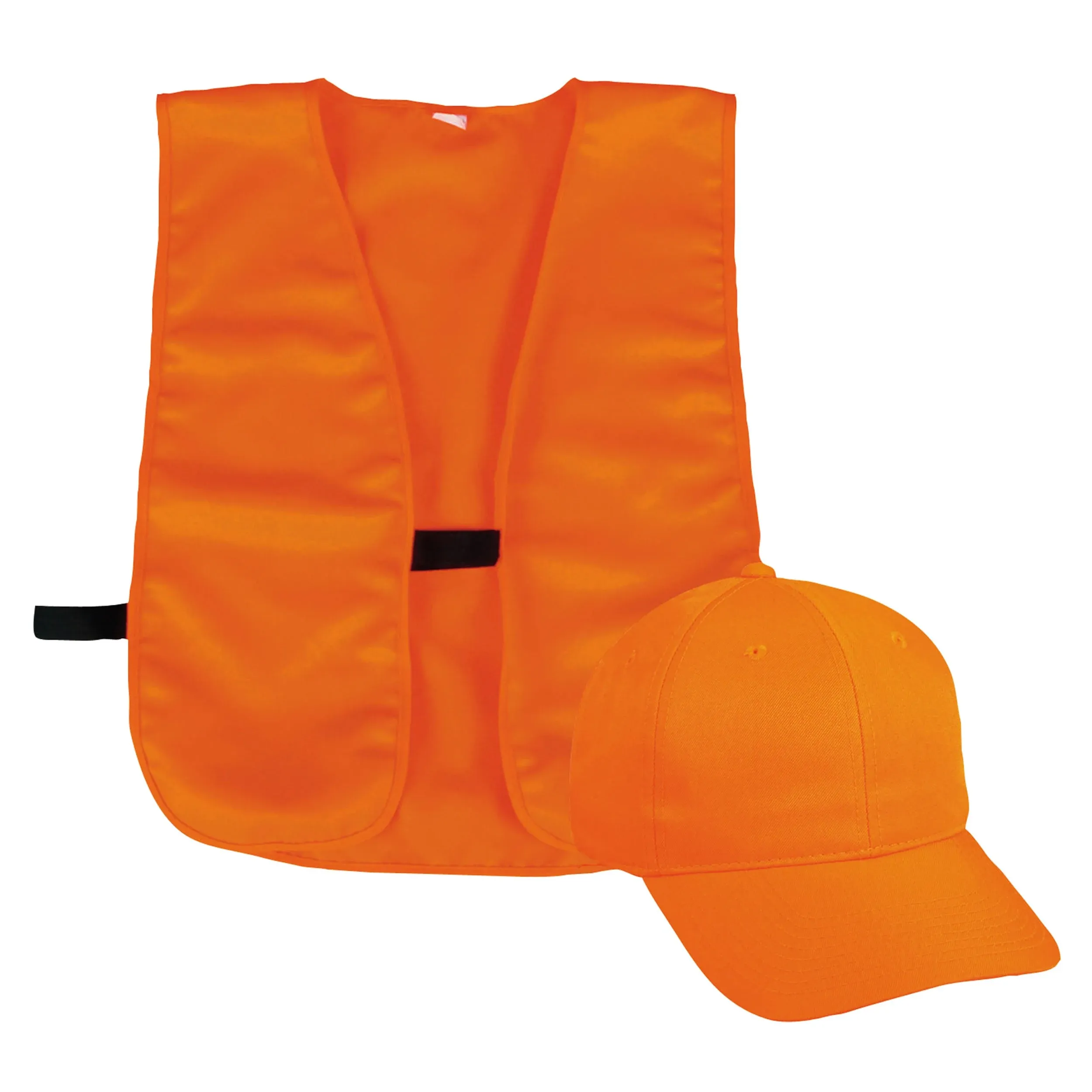 Outdoor Cap BLZCPV Vest and Cap Combo Adult Blaze, Blaze Orange