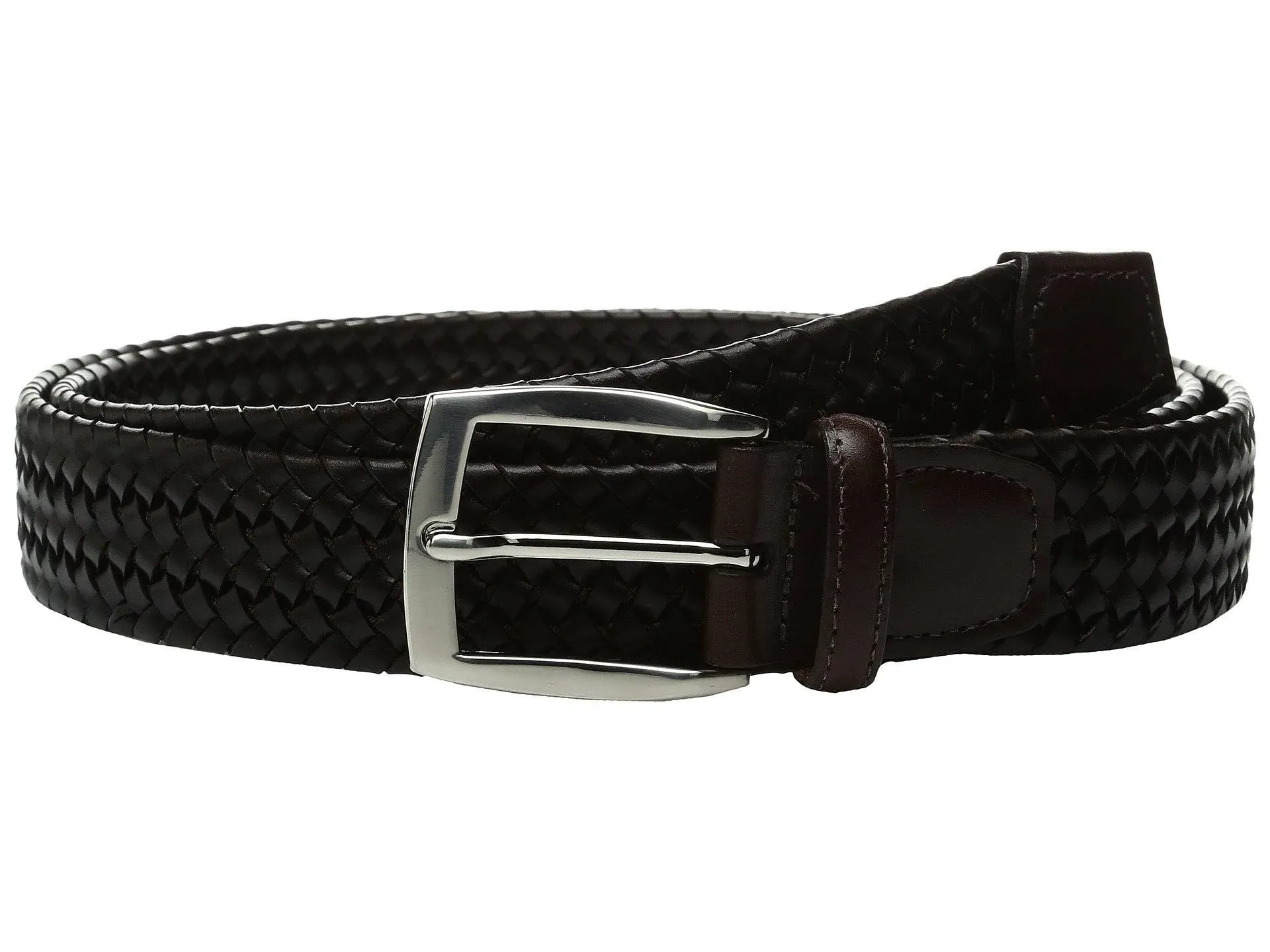 Torino Italian Woven Stretch Leather Belt