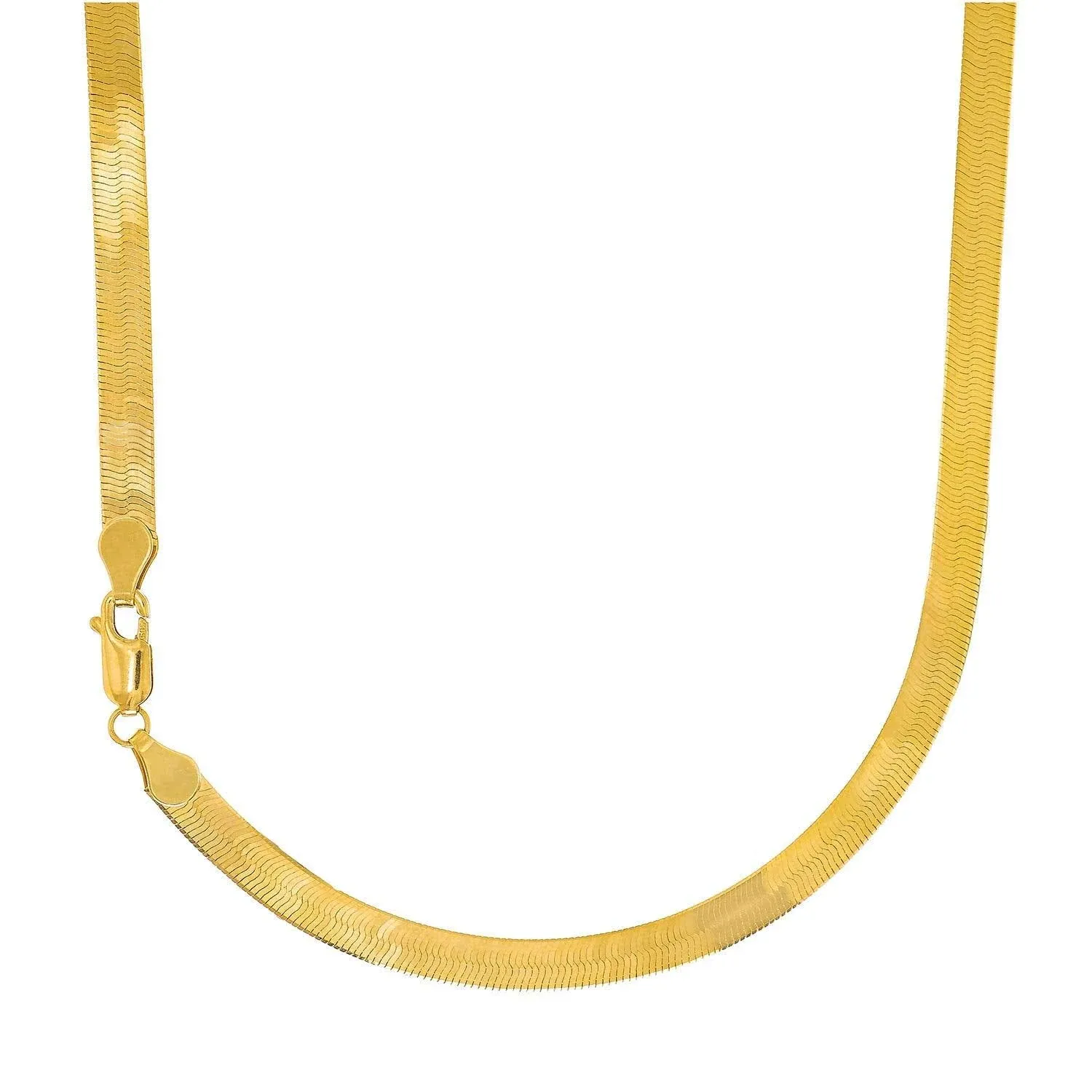 Saks Fifth Avenue Women's 14K Yellow Gold Herringbone Chain Necklace - Size 16"