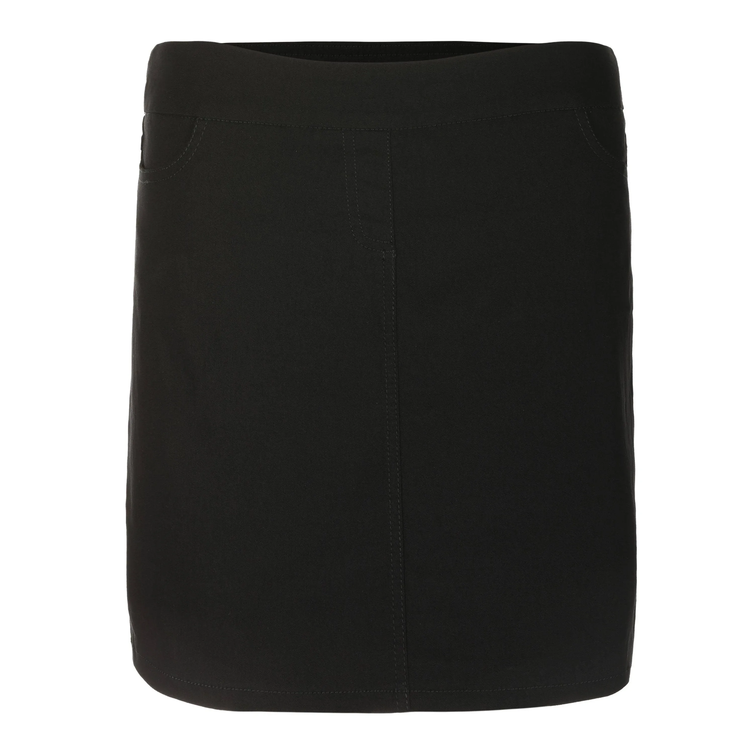 Solid Skort - Black 6 / Black