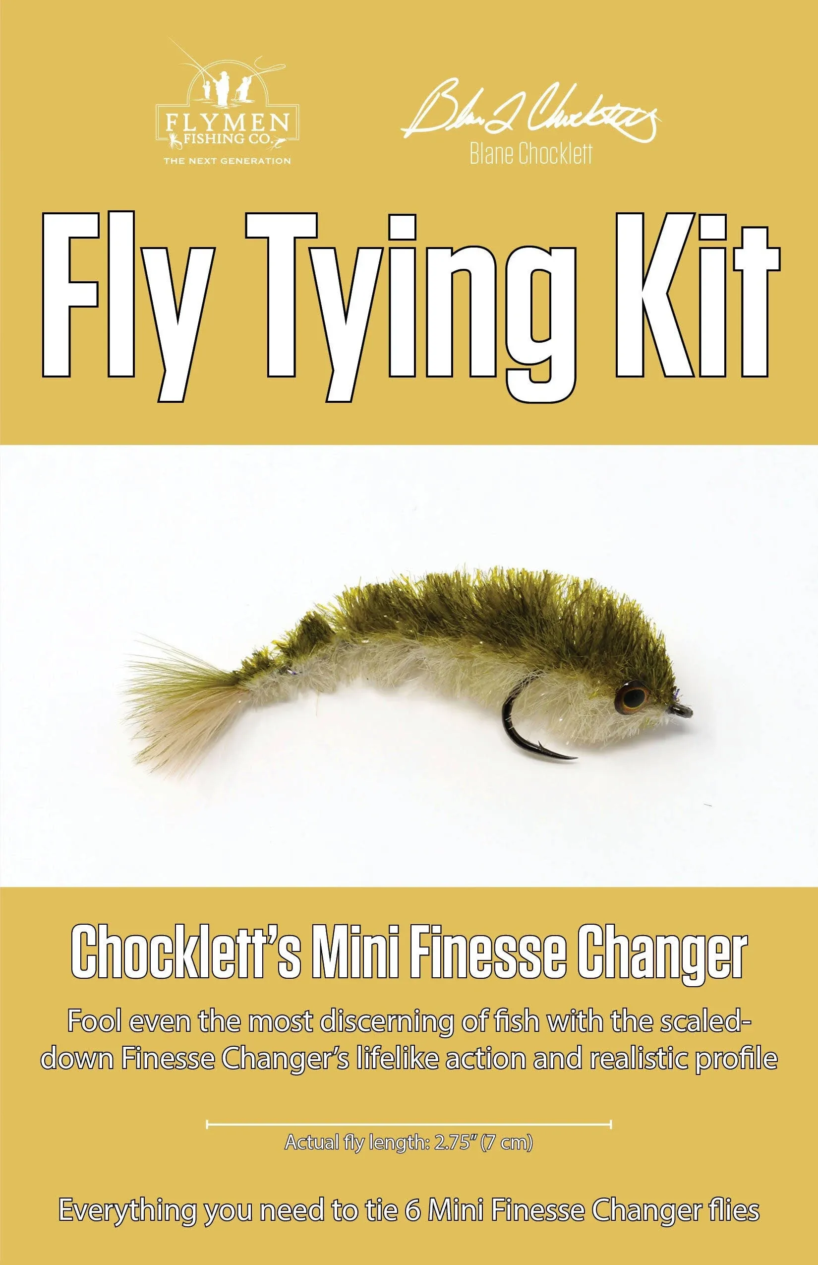 Flymen Fly Tying Kit - Mini-Finesse Game Changer