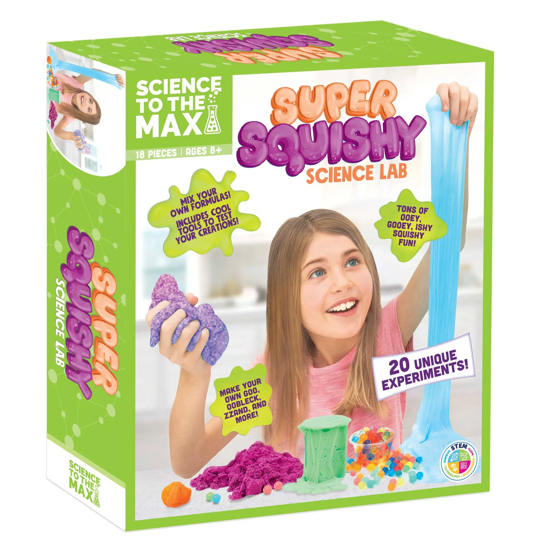 Be Amazing Toys BAT2335 Squishy Science Lab Funny Game Set for Grade 3-6  Ass...