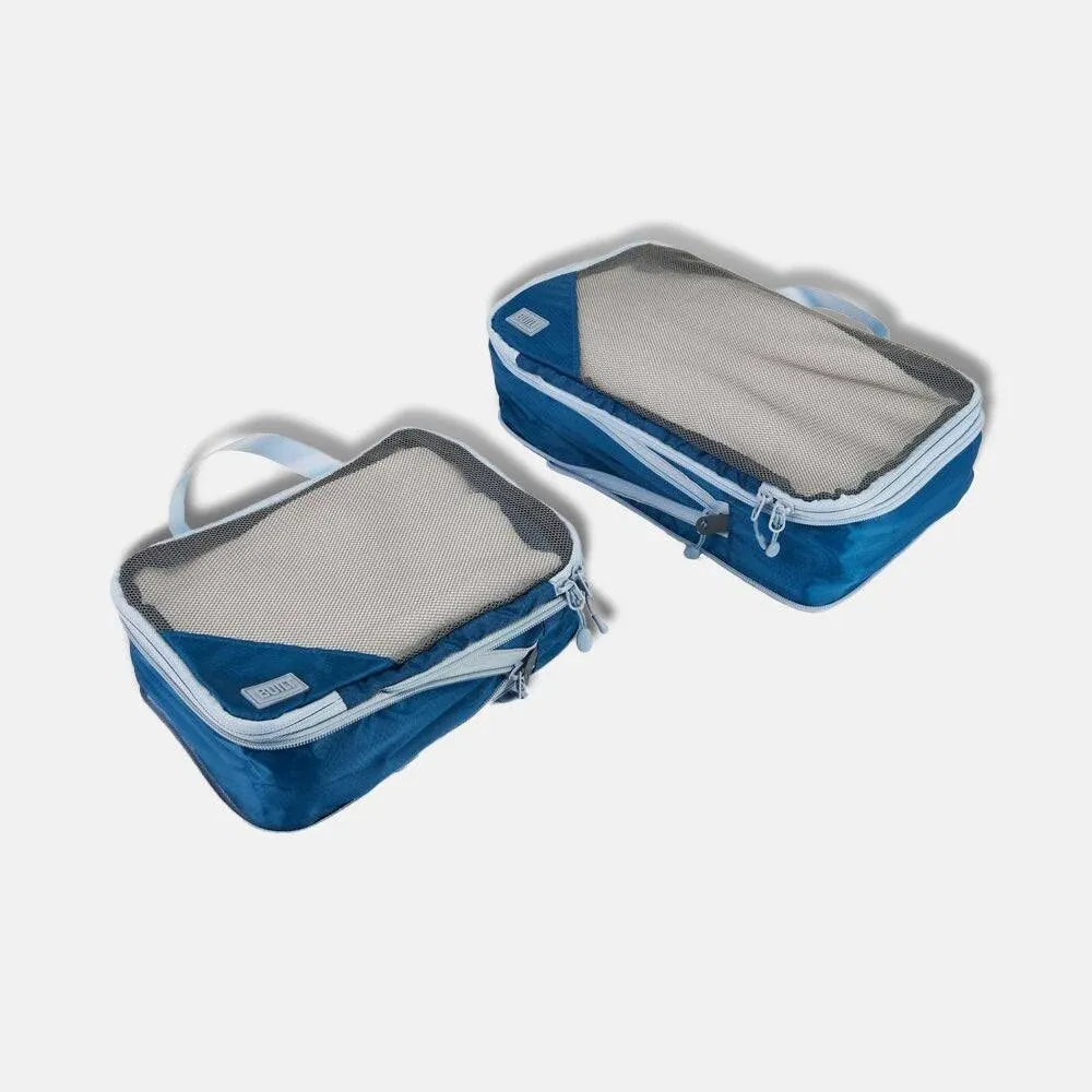 Built Compression Travel Cube 2 PC Set in Poseidon