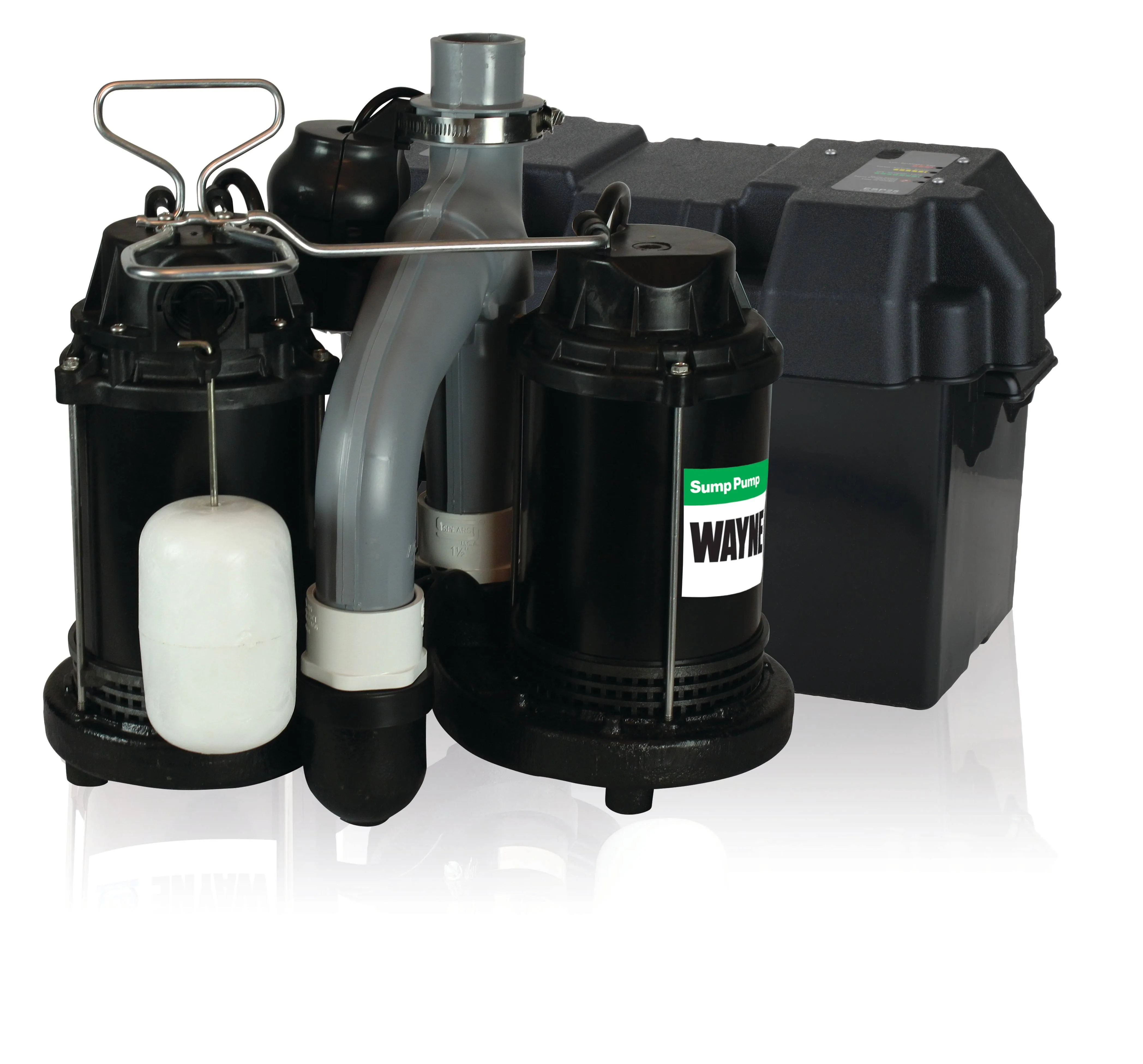 Wayne Wss30vn - 1/2 HP Combination Primary and Backup Sump Pump System