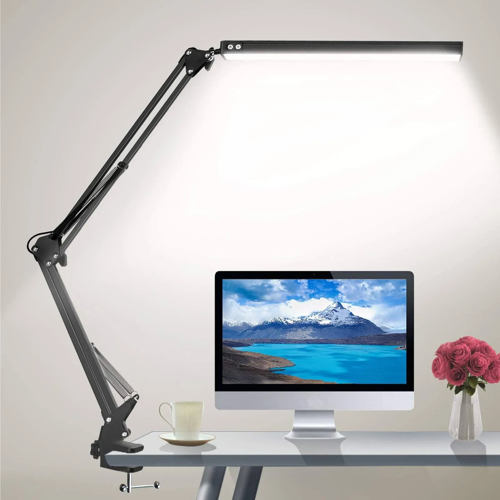 LED Adjustable Led Desk Lamp With Eye Protection, USB Charging, Long Folding Clip For Students, Dorms, Bedside Reading And Creative Use From Ouyanxi, $35.47 | DHgate.Com