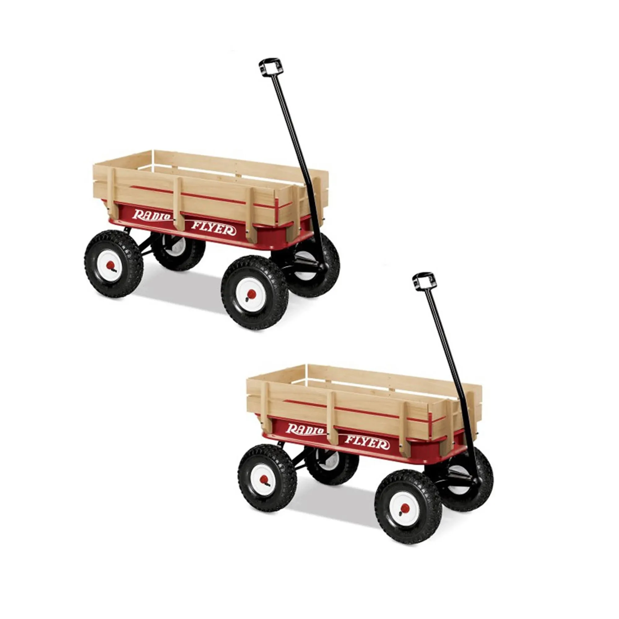 Radio Flyer All-Terrain Steel & Wood Wagon