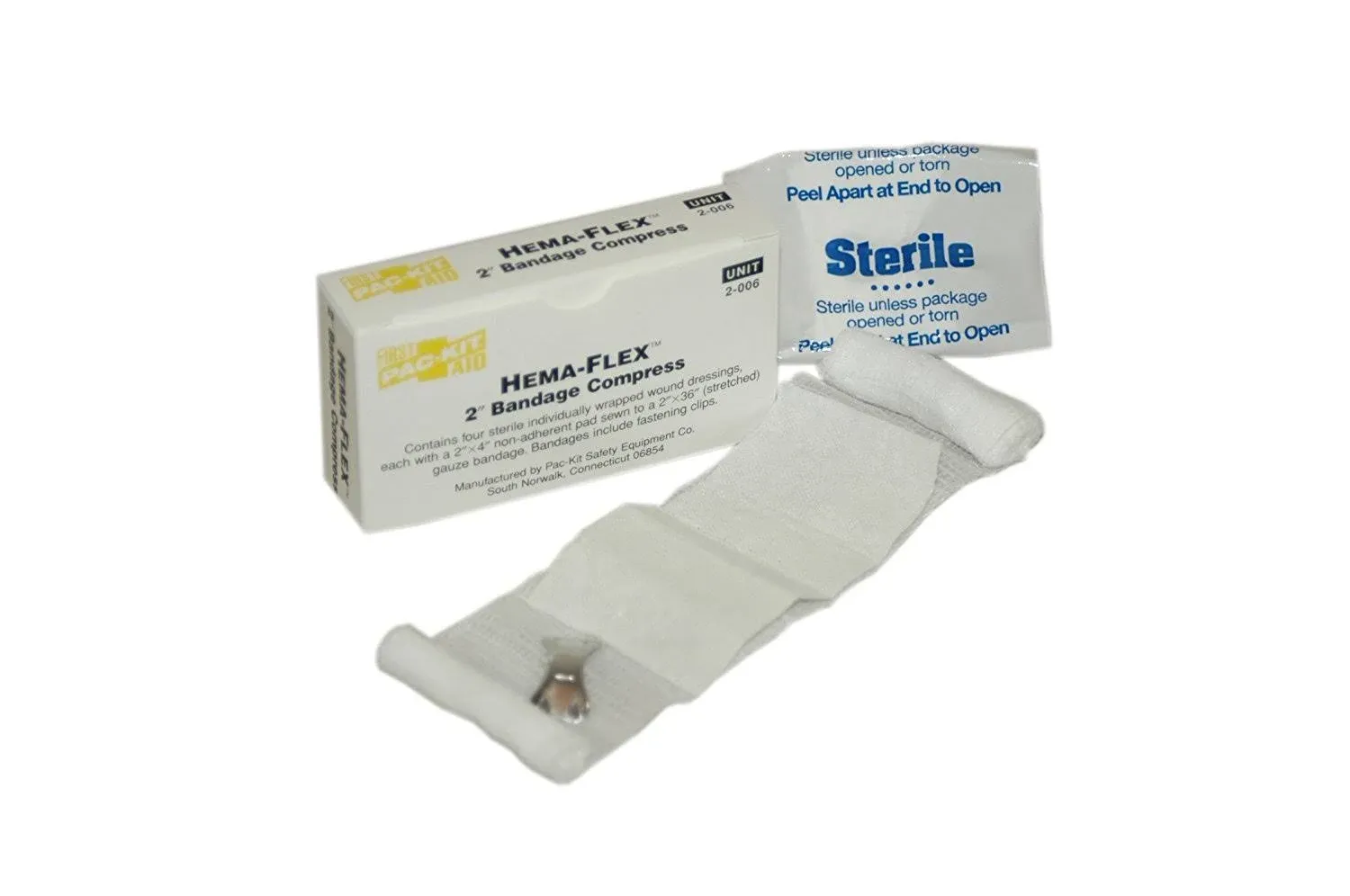 First Aid Only Hema-Flex 2-006-001 Bandage Compress, Gauze