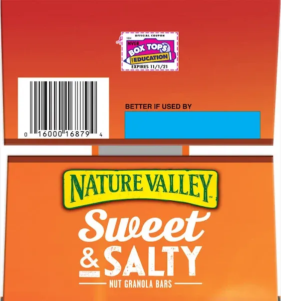 Nature Valley Granola Bars 48 Count Value Box (Peanut 1.2 oz)