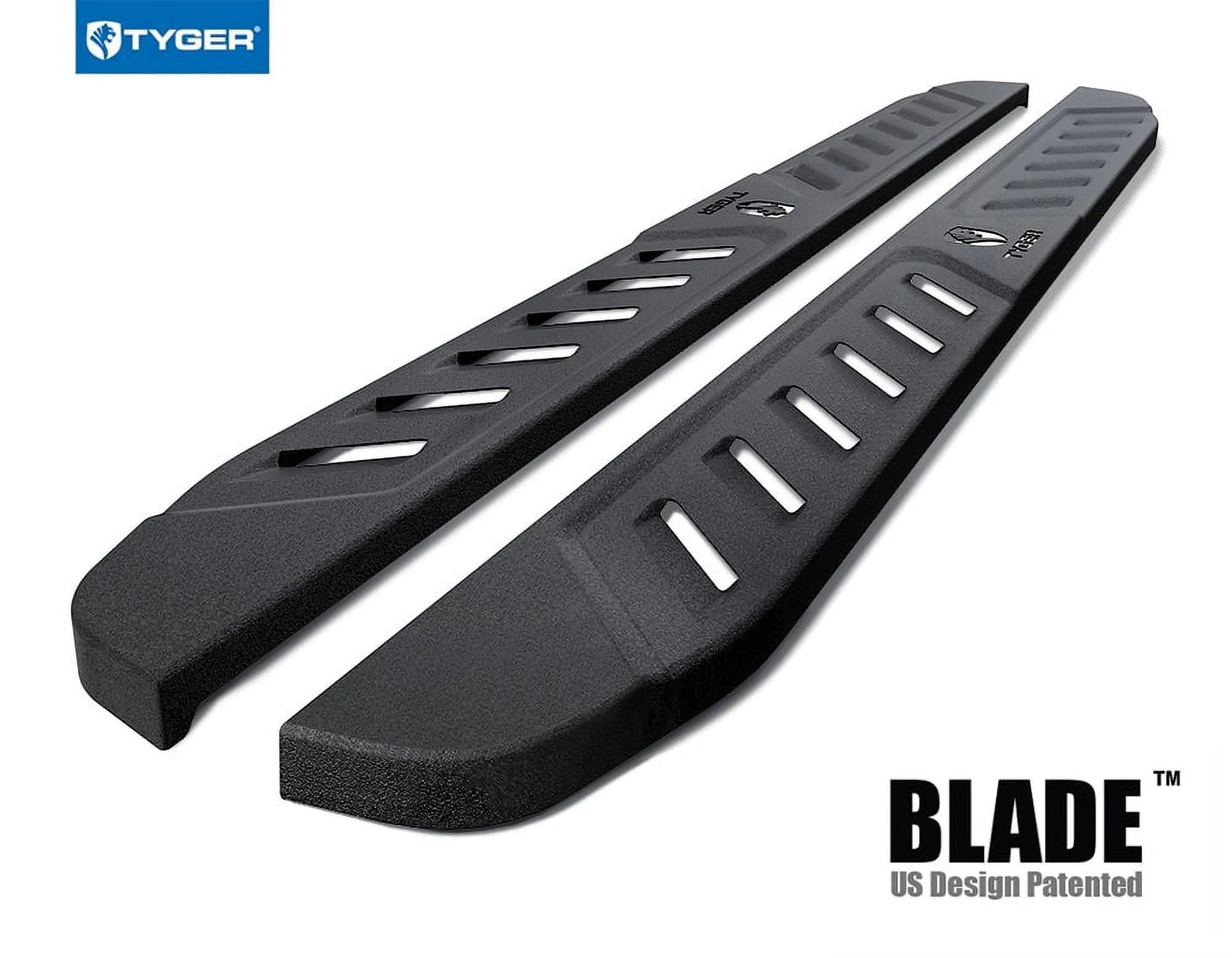 Tyger Auto 6.6" Blade Running Boards Compatible with 2015-2024 Ford F-150; 2017-2024 F-250 F-350 Super Duty (NOT FIT Lightning EV) | Supercab | TG-BL2F7068 | Side Step Nerf Bars