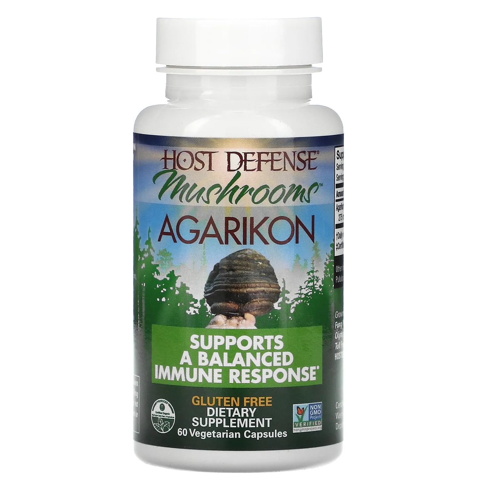 Host Defense - Agarikon Capsules - 120 Capsules