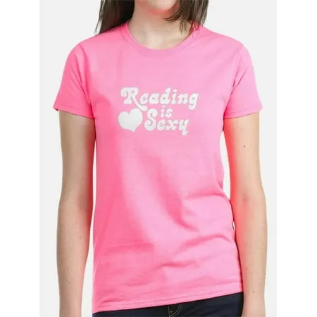 CafePress - Reading Is Sexy Women s Dark T Shirt - Women s Dark T-Shirt