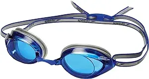 Speedo Vanquisher 2.0 Anti-Fog Swim Swimming Competition Pool Sport Goggle  Blue