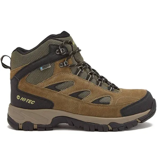 Hi-Tec Yosemite Mid Men's Waterproof Hiking Boots - Brown/Green