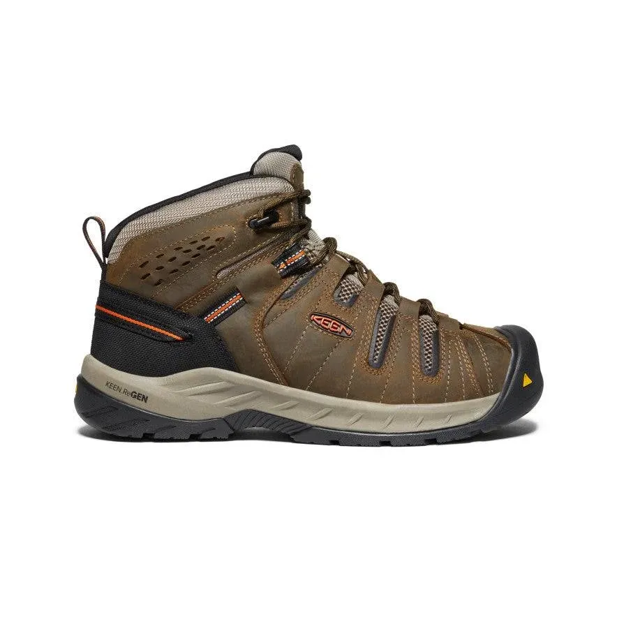 KEEN Men's Flint II Mid Soft Toe Work Boot