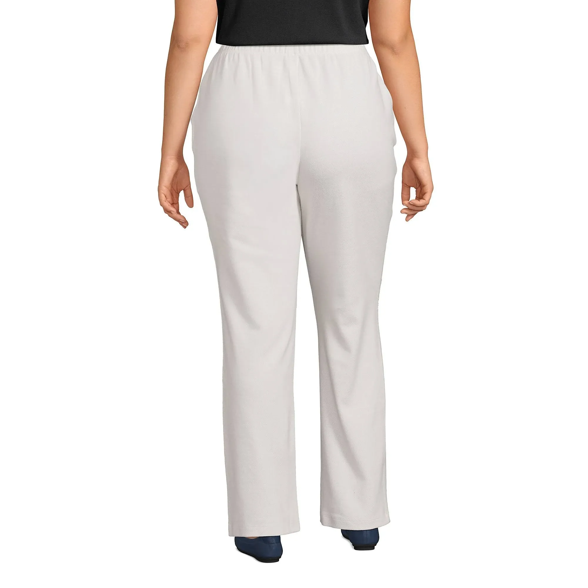 Lands' End Women's Sport Knit High Rise Pants