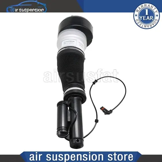 For Mercedes W221 C216 Front Air Suspension Shock Absorber+Air  Compressor Pump