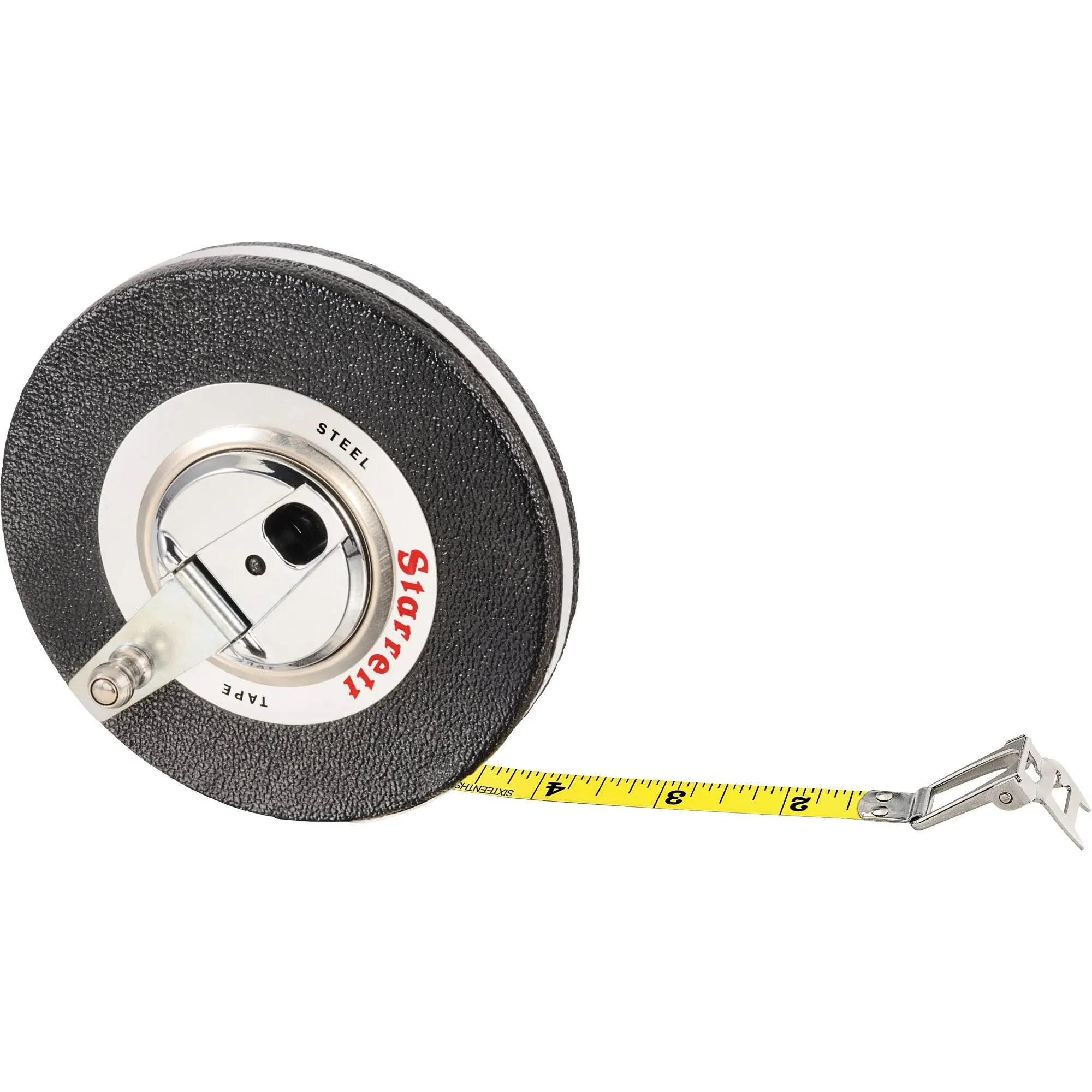 Tape Measure: 50\' Long, 3/8" Width, Yellow Blade