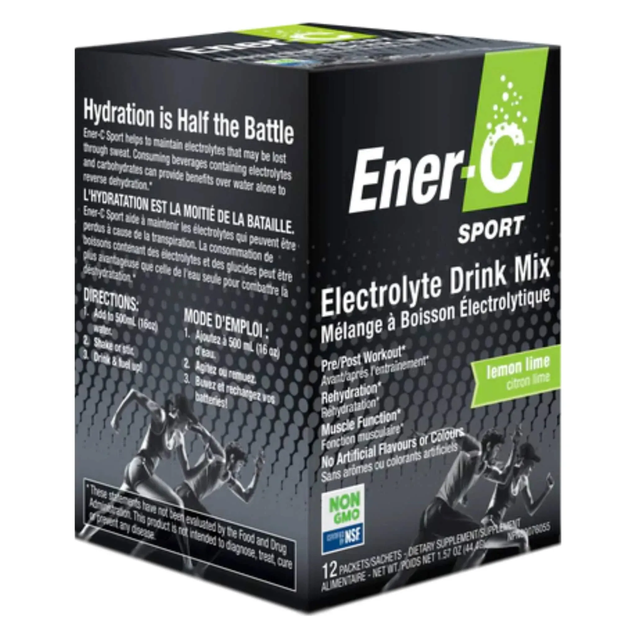 Ener-IV Sport Electrolyte Drink Mix (Formerly Ener-C Sport), Pre and P