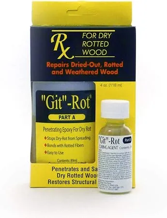 Boat Life Git-Rot Penetrating Epoxy Kit, 4-Ounce