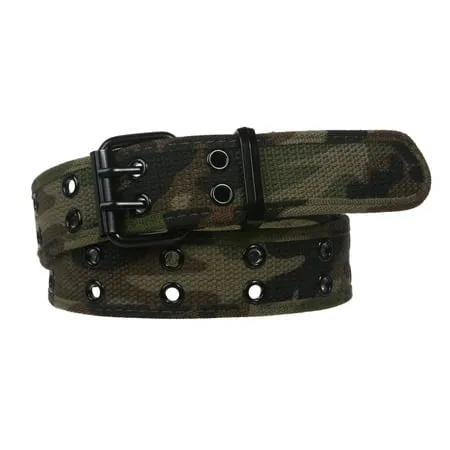 Beltiscool Double Hole Grommets Canvas Web Belt