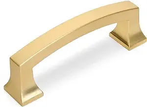 [10-PACK] Cosmas 755-3BG Brushed Gold Cabinet Pull - Transitional - Cabinet And Drawer Handle Pulls - by Door Corner | Houzz