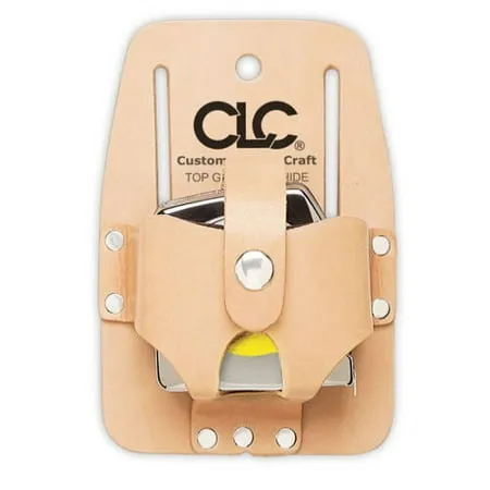 CLC 464 - 16-30 Leather Measuring Tape Measure Belt Holder Pouch Tool Carrier