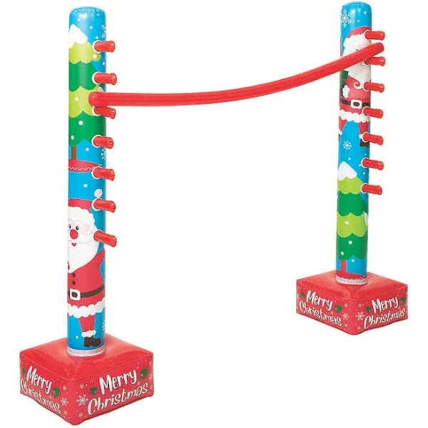 Inflatable Christmas Limbo Game Set