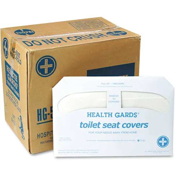 Health Gards HG-1000 Half-Fold Toilet Seat Covers