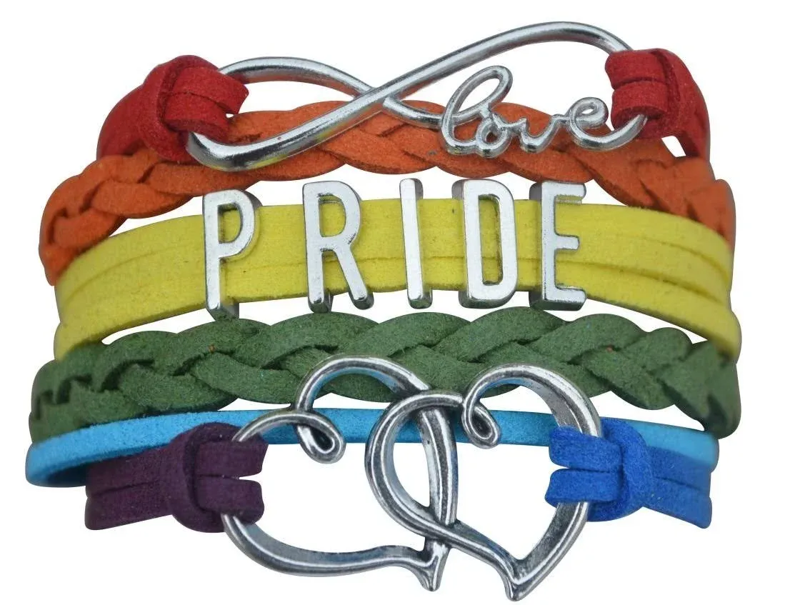 Infinity Collection Gay Pride Bracelet - Lgbt Bracelet, Gay Pride Jewelry ...