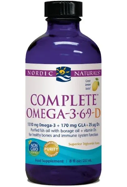 Nordic Naturals Complete Omega (237 ml) Lemon