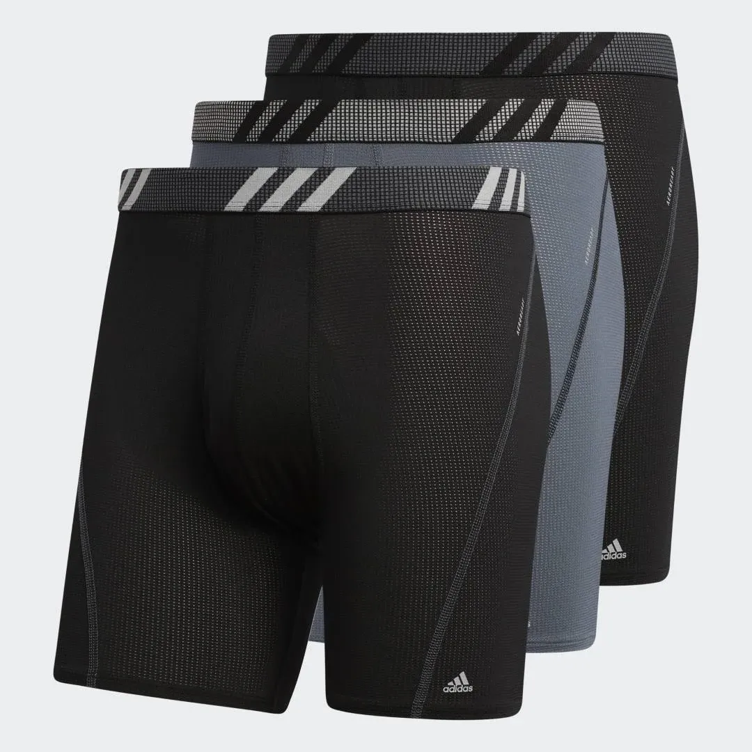 Adidas Performance Mesh 3-Pack Boxer Briefs, Men’s Size Small, MSRP $40