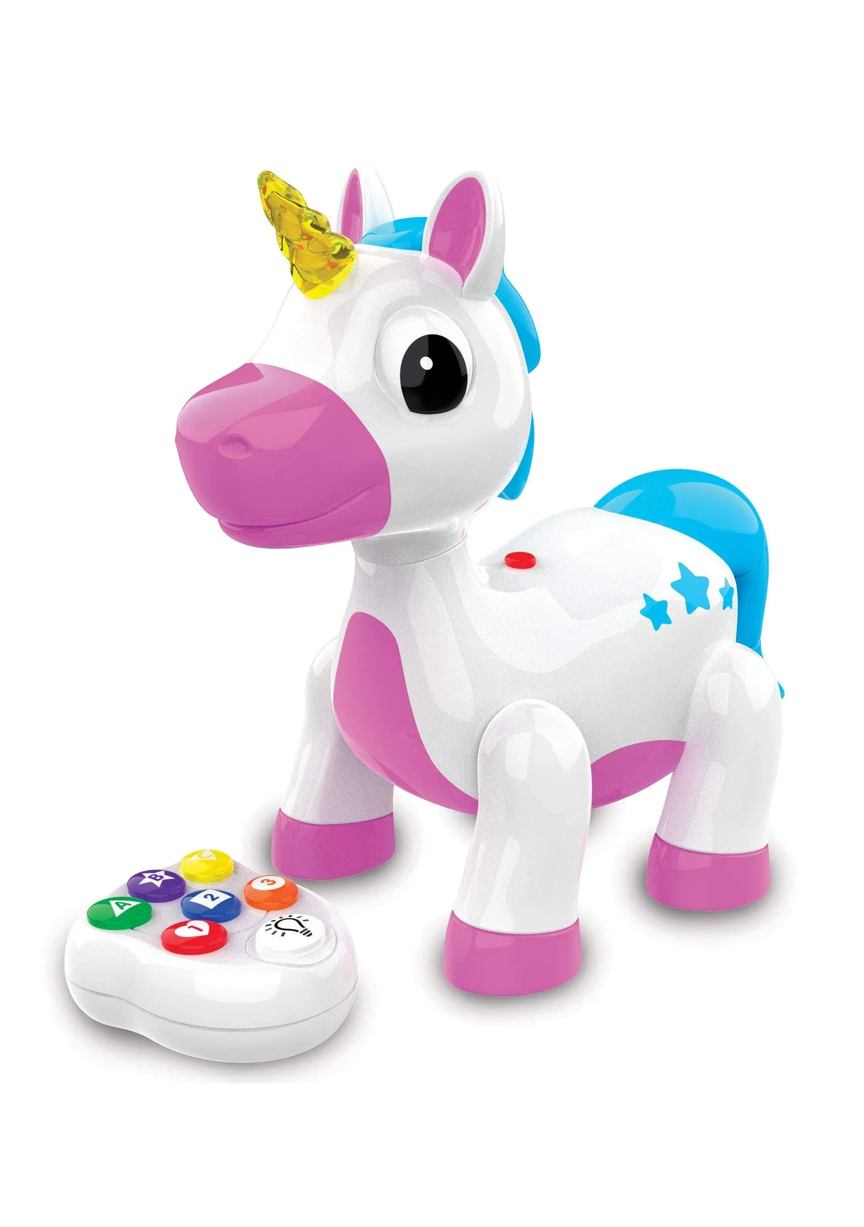 Tested Robo Pets Unicorn Smart Bot RC Control Pet Music Dance With Remote