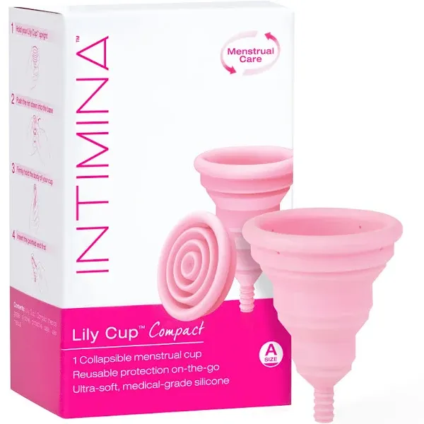 Intimina Lily Cup Compact Collapsible Menstrual Cup Size A Small