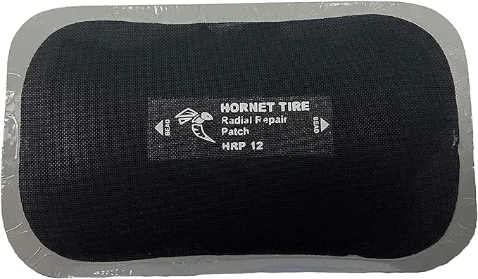 Hornet Tire Radial Tire Repair Patches (4.5"x2.5")