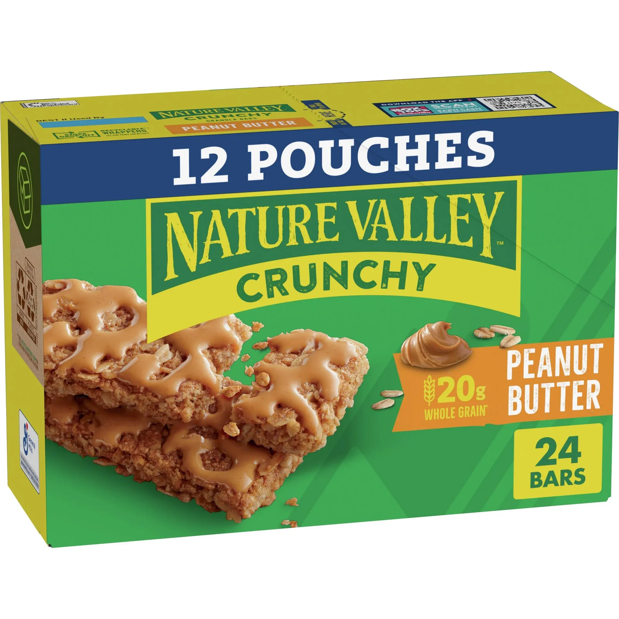 Nature Valley Crunchy Granola Bars Peanut Butter