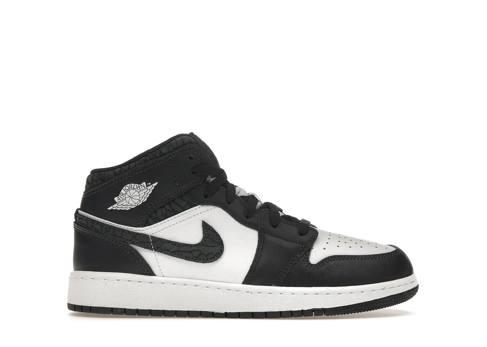 Air Jordan 1 Mid SE GS 'Panda Elephant'