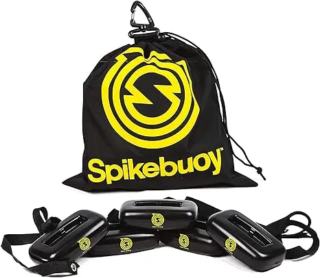 Spikeball Spikebuoy 2.0 on Water Accessory – Play in The Pool or at The Beach – Use with Standard, Pro and Weekender Sets – Includes Leg Floats and Anchor Bag