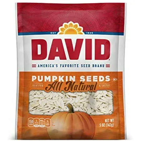 David Roasted Salted Pumpkin Seeds