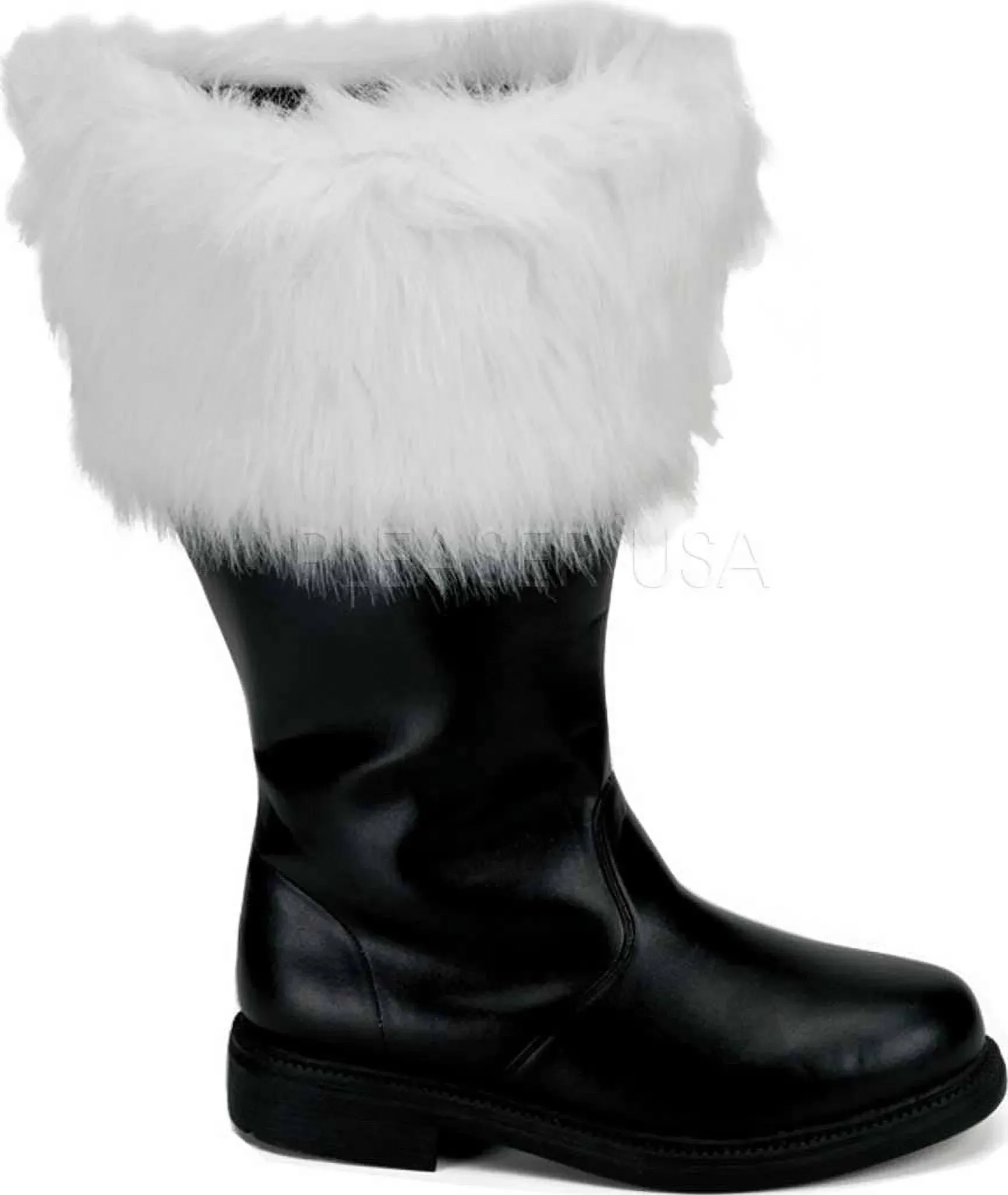 Men's Funtasma Santa Boot Wide Calf Fur Cuff