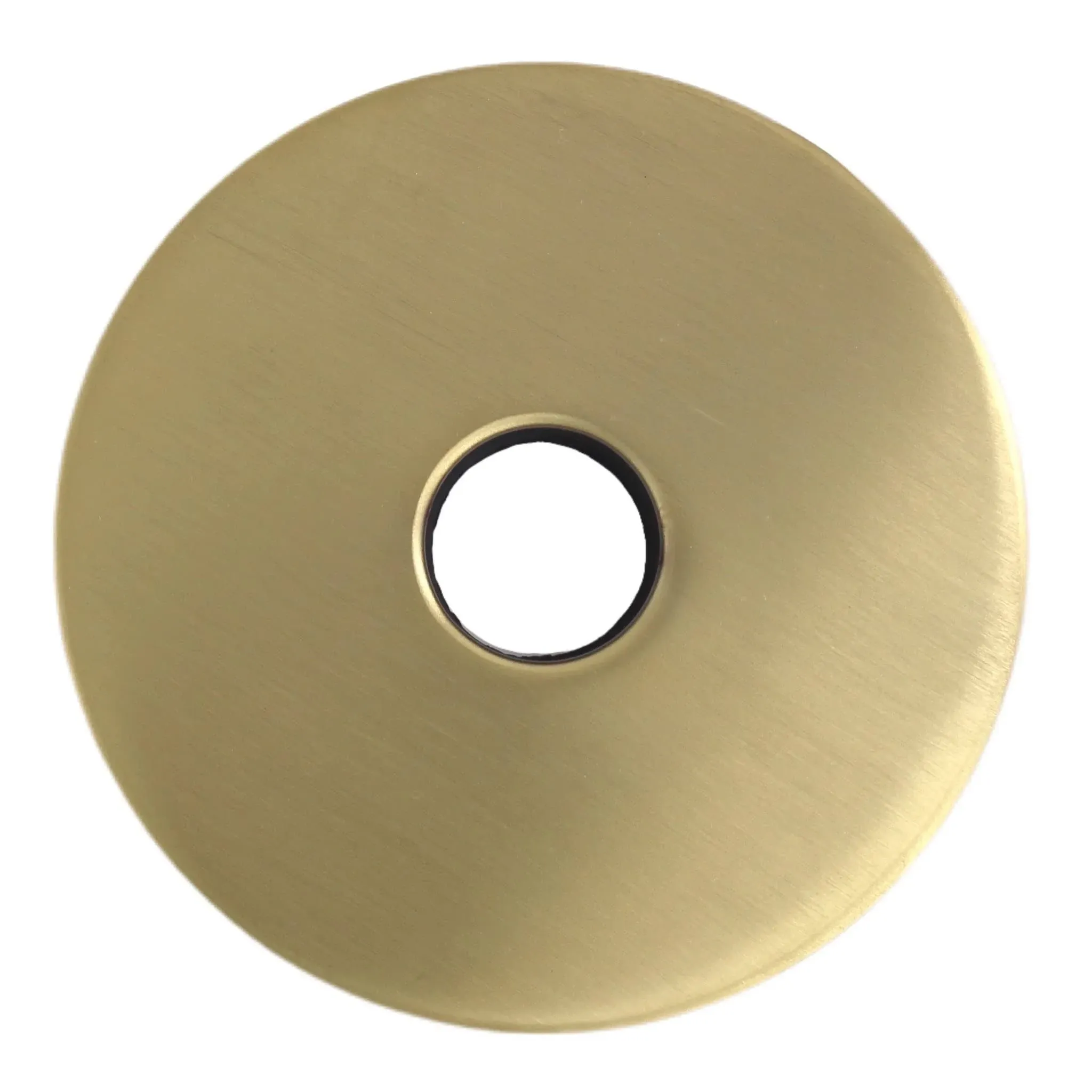 Corla Modern 3.5" Escutcheon Plate Extra Large | Shower Arm Flange Universal Replacement Cover Round (Champagne Gold)