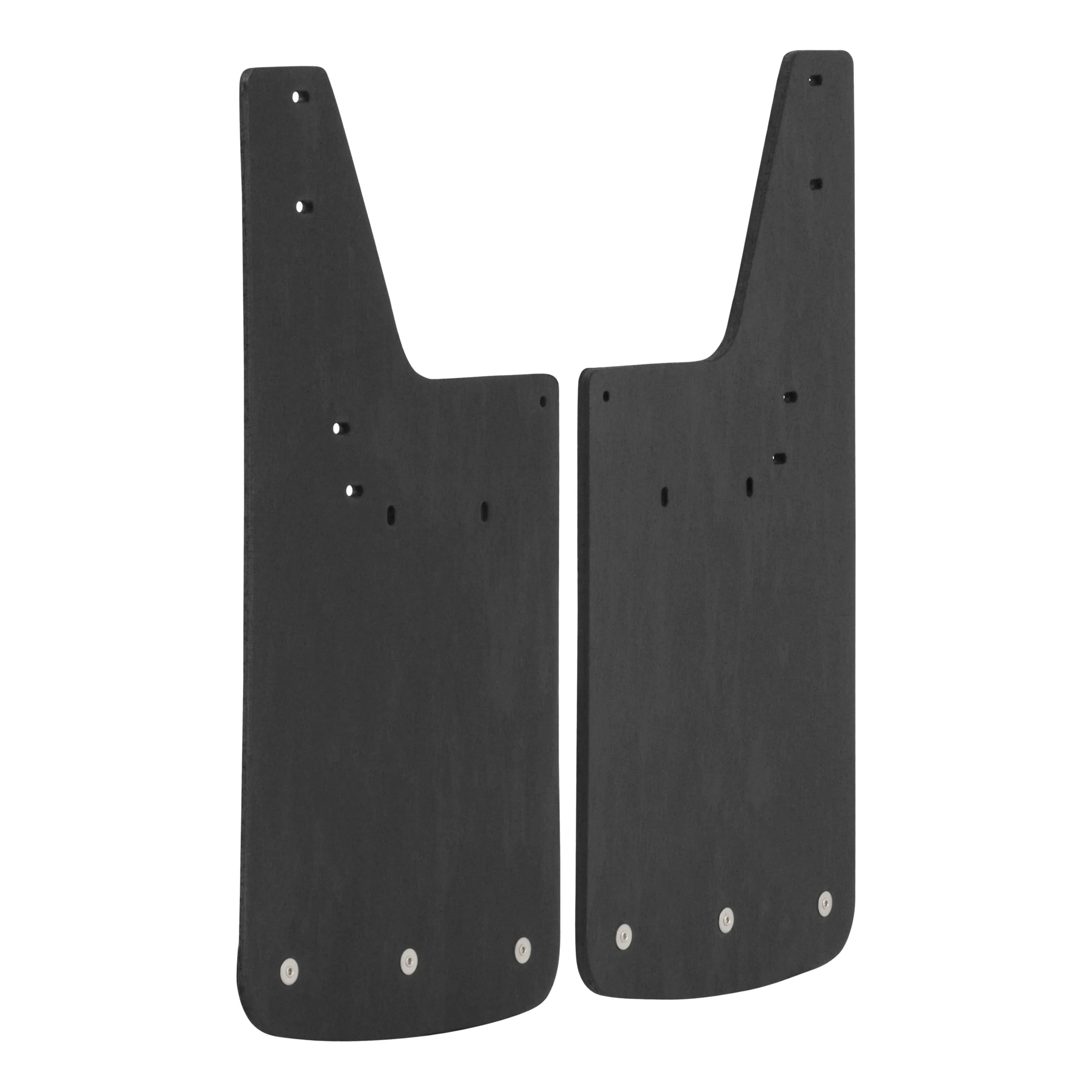 LUVERNE 250932 Front 12-Inch x 23-Inch Textured Rubber Mud Guards, Select Dodge, Ram 1500, 2500, 3500, 4500, 5500 , Black