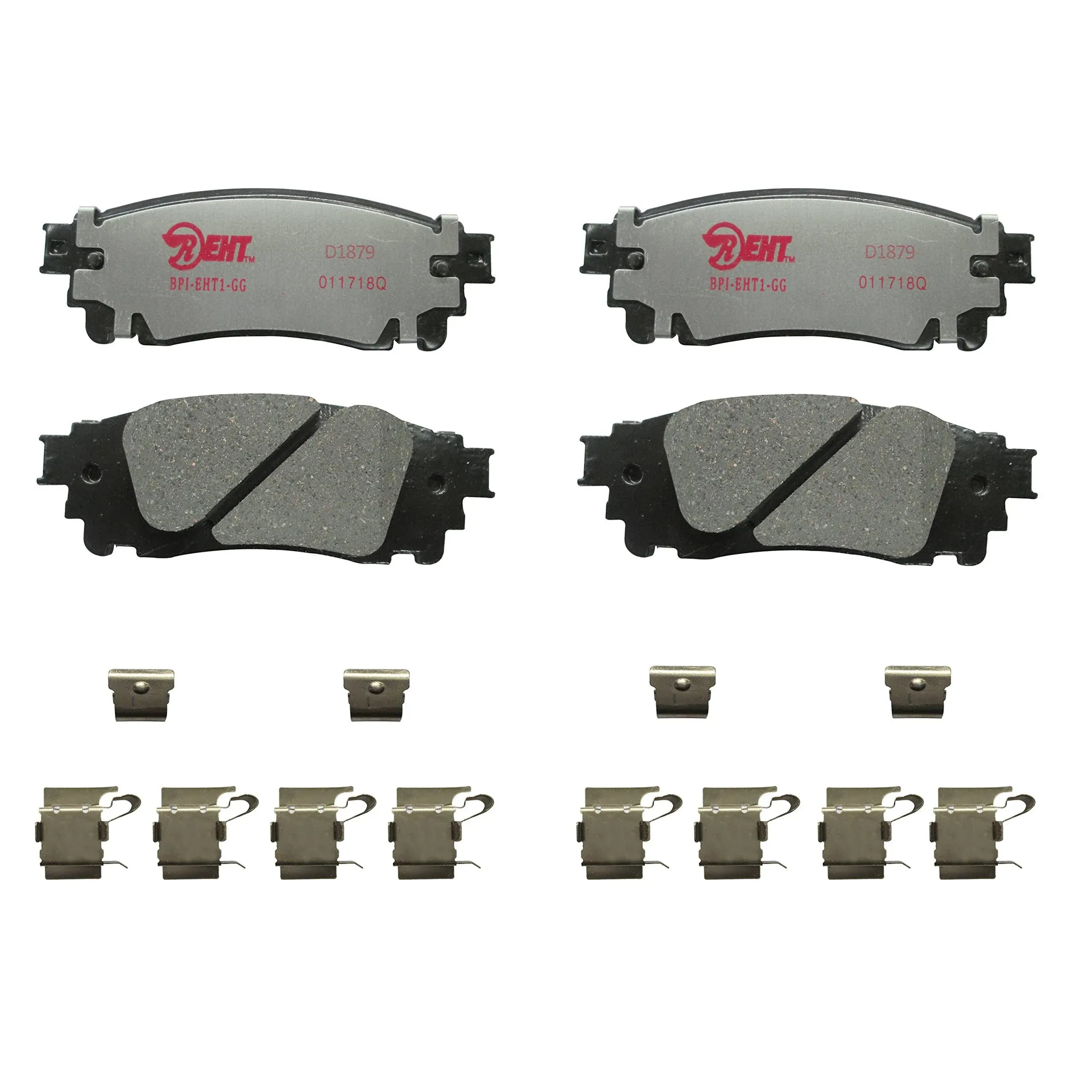 Raybestos® EHT1879H - Element3™ Enhanced Hybrid Technology Rear Disc Brake Pads