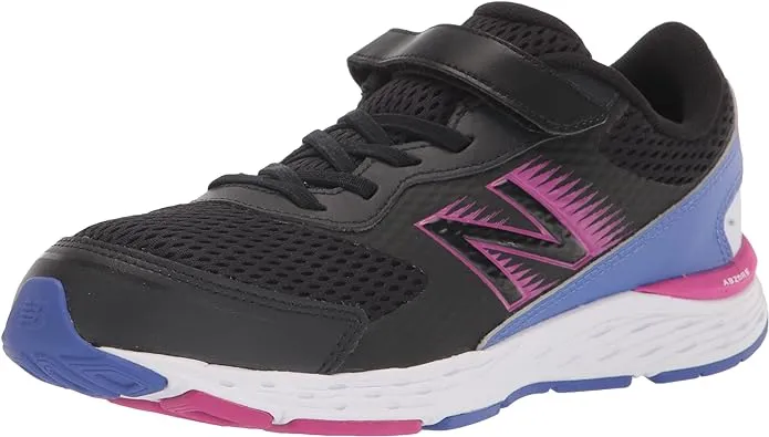 New Balance Kids' 680 V6 Hook and Loop Running Shoe