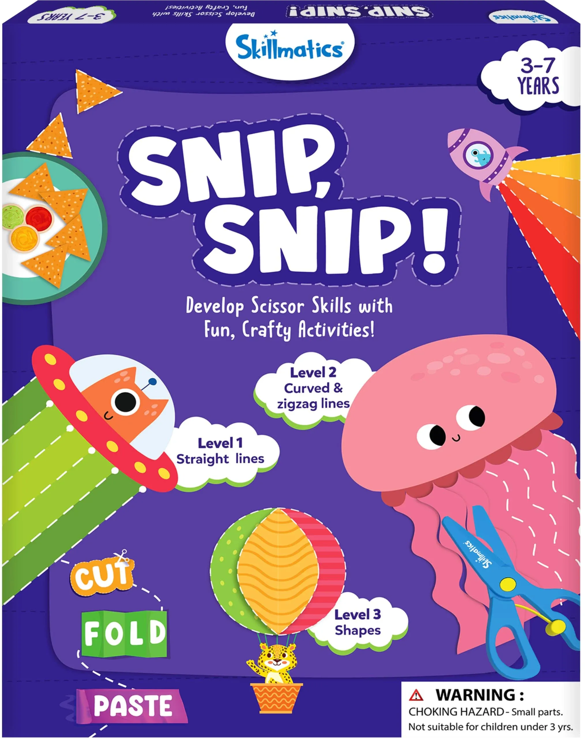 Snip Snip! | Art & Craft Activity Kit (ages 3-7)