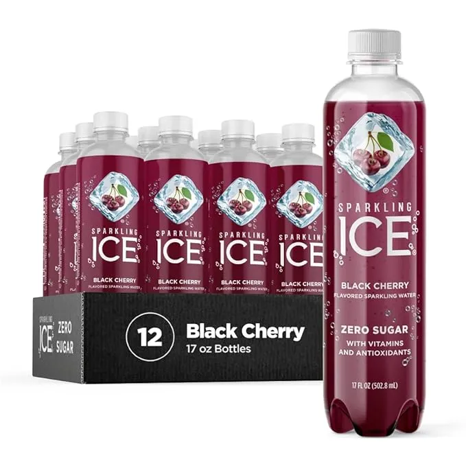 Sparkling Ice Sparkling Water, Cherry Limeade - 12 pack, 17 fl oz bottles