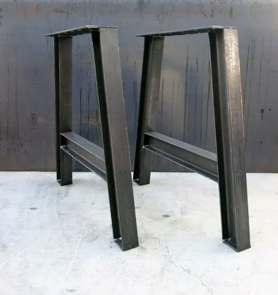 I beam Steel Table Legs A shape