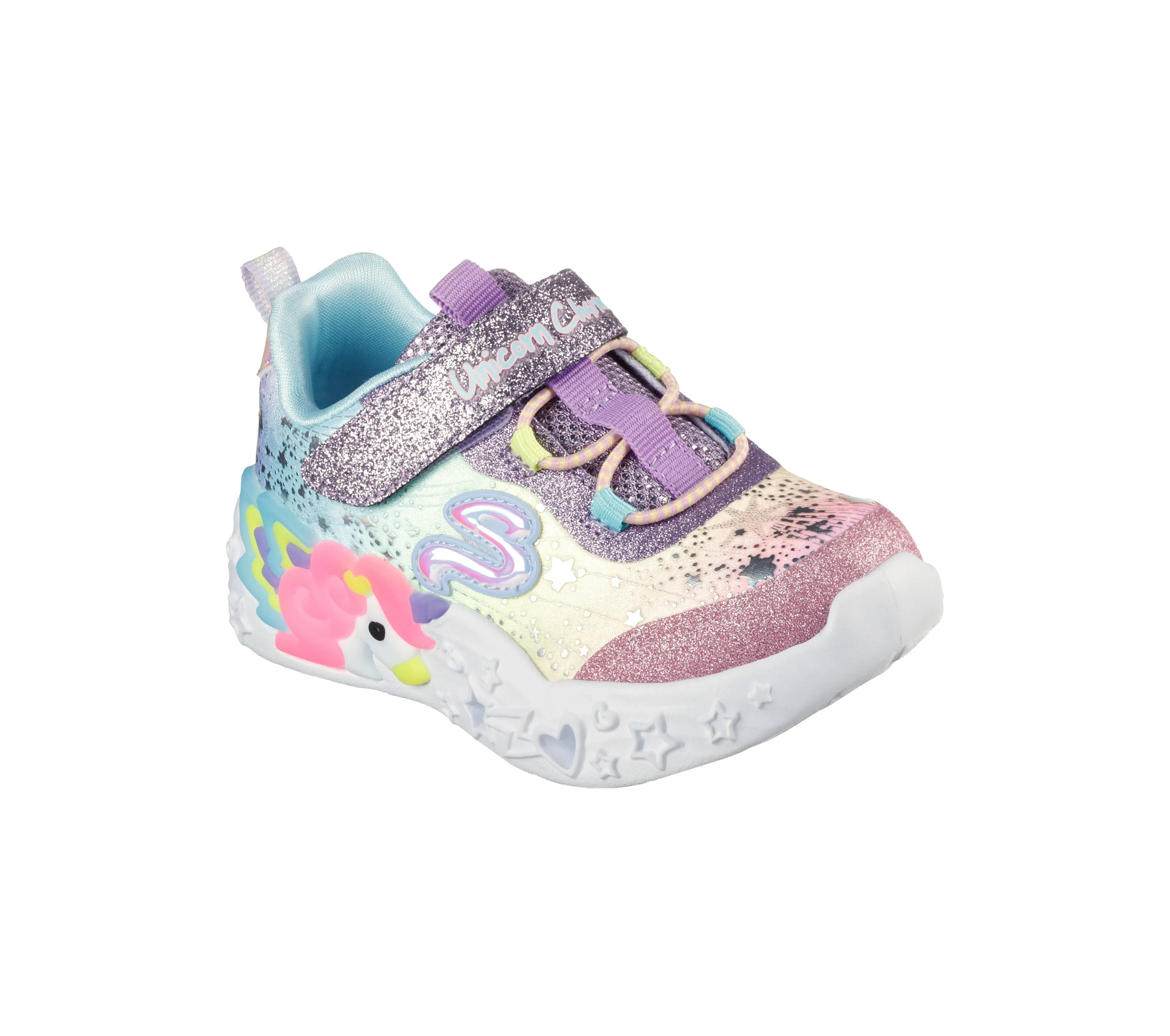 Skechers S Lights Unicorn Charmer  - Twilight Dream Infant/Toddler Shoes