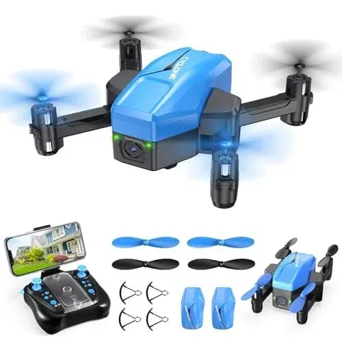 ATTOP Mini Drone for Kids with 1080P Camera - Foldable FPV Drone for Kids, Pocke