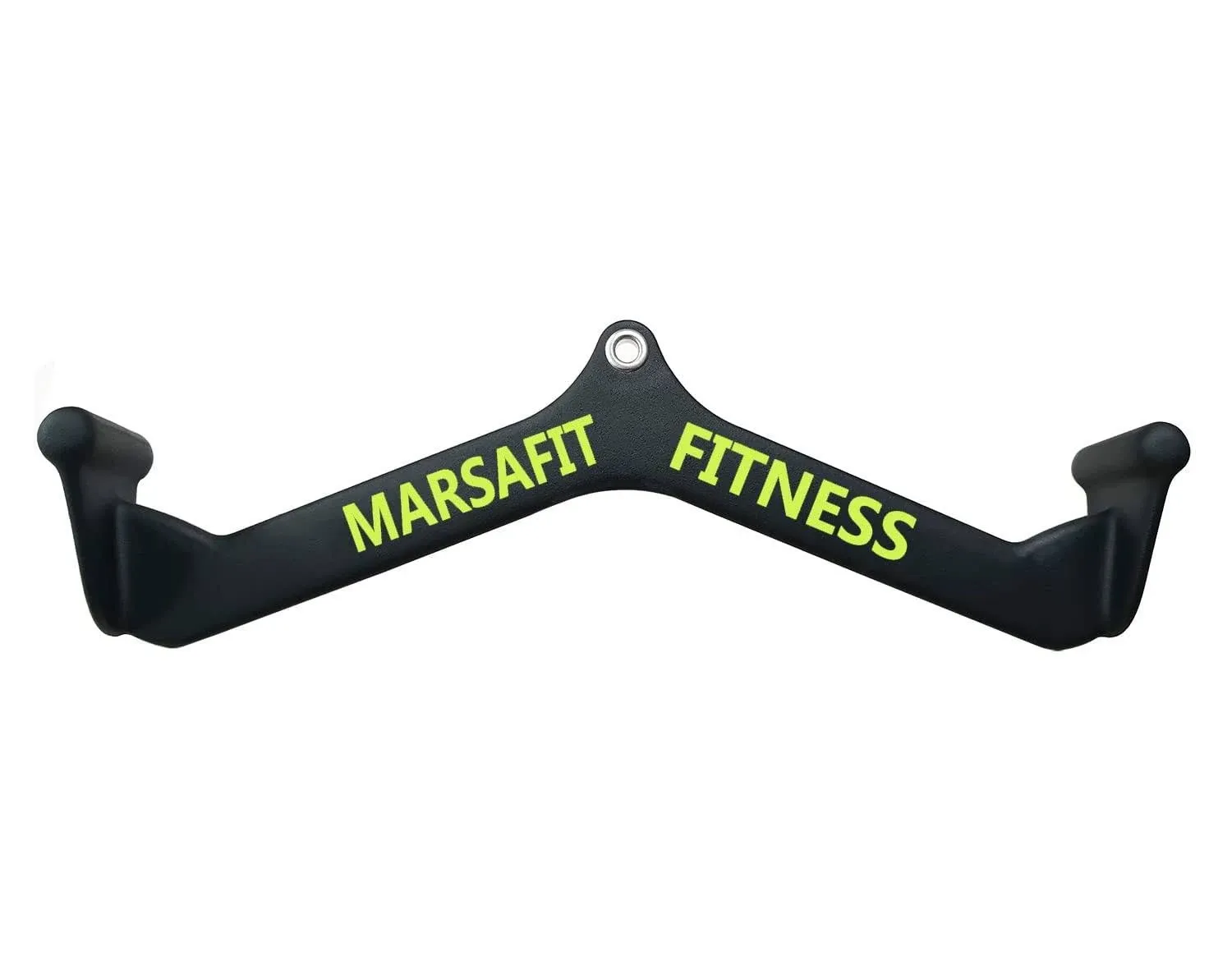 MARSAFIT Home Gym Fitness Rowing T-Bar V-Bar Pulley Cable Machine Attachments, Bicep Curl Tricep Back Strength Training Handle Grips LAT