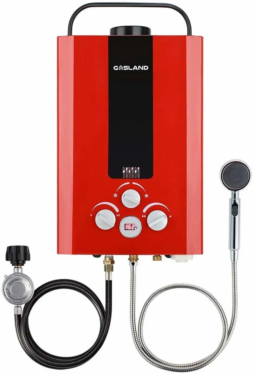 Outdoor Portable Tankless Water Heater | 1.58GPM 6L | GASLAND